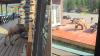 Alaska moose calf runs for its life on Denali boardwalk as grizzly closes in