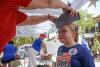 Wet and wonderful: Thunderstorm fails to dampen holiday festivities