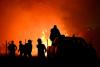 Hundreds of firefighters battle wildfires in Portugal
