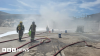 Firefighters tackle blaze at recycling centre