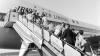 English language students arrive in Ireland, 1971