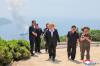 North Korea leader oversees latest naval weapons tests