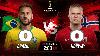 Brazil vs Norway —World Cup: Live score and match stats