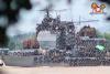 Myanmar’s 68-Year-Old River Ship Fitted With Improvised Drone Protection
