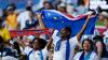 Cape Verde's soccer team returns home to huge welcome. The basketball team also has World Cup hopes