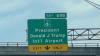 I-95 signs in Florida welcome travelers to President Donald J. Trump Int Airport days before renaming