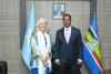 Somali foreign minister bids farewell to departing EU ambassador