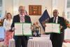 World Associated Press Australia and Fiji seal a new mutual defense pact in a push to counter China in the Pacific