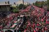 Iranian mourners call for revenge on Trump during Khamenei funeral procession