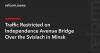 Traffic Restricted on Independence Avenue Bridge Over the Svislach in Minsk