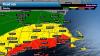Rain begins in Rhode Island with heavy downpours expected, bringing potential for flash flooding