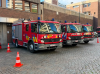 Brussels fire brigade donates three fire engines to Ukraine