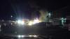 Video shows totes of clothes burning outside Upstate business