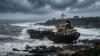 Three merchant vessels break free in rough seas off Mumbai; one runs aground near Manori