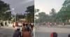 Cubans take to the streets in Jaimanitas to protest after more than 24 hours without power