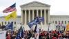 Protesters Gather After Supreme Court Rejects Bid To Overturn Election