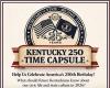 KENTUCKY SECRETARY OF STATE LAUNCHES TIME CAPSULE PROJECT