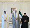 Kuwait leadership receives ministers, undersecretary