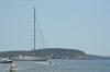 World’s largest single-mast sailing yacht anchors off Bar Harbor