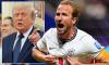 Now Donald Trump showers more praise on 'great player' Harry Kane and says: 'I played golf with him and I like him a lot'