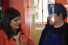 Stevens courts McMorrow supporters, leans into electability pitch at small business visit