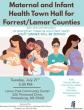 Maternal and Infant Health Town Hall Planned for Forrest, Lamar Counties