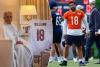 Bears star gifts Chicago-native Pope Leo XIV autographed jersey