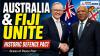Australia Signs Historic Defence Pact with Fiji | China Faces New Pacific Challenge | World News