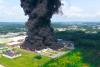 Thick smoke billows from warehouse fire in West Virginia