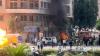 Bomb explosions injure 18 in Damascus during Macron's visit