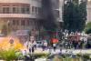 Bombs go off near hotel where Macron is staying in Damascus