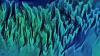 Colorful 'painting-like' ripples cover an ancient seafloor structure the Bahamas — Earth from space