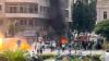 Explosions Rock Damascus as Macron Meets Syrian Leader al-Sharaa During Historic Visit