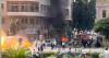 Explosions rock central Damascus during Macron visit