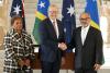 Solomon Islands Leader Calls for Regional Pact After Beijing’s Missile Test