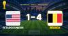Belgium eliminates the United States, leaving the 2026 World Cup without any host country