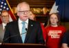 Gov. Walz blasts President Trump for social post of children wearing hijabs in a Minnesota charter school