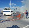 Taxi crash in Colorado Park leads to vehicle engulfed in flames, one fatality