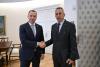 Jović Confers with the Ambassador of the State of Palestine