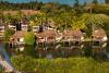 This Mauritius hotel has a floating restaurant above a nature-filled lagoon