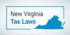 New Virginia Tax Laws