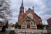 Musicians performing at St. James' Anglican Church on Wednesday