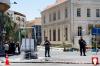 Blasts hit Damascus during Macron visit