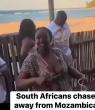 SOUTH AFRICAN WOMAN REPORTEDLY TOLD MOZAMBICANS THEY WERE “HELPERS AND GARDEN BOYS” BEFORE SHE AND HER GROUP ENDED UP BEING CHASED OUT OF A RESTAURANT IN MOZAMBIQUE