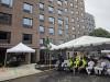 Bronx Borough President Vanessa Gibson cuts the ribbon on 166 new affordable apartments in Bedford Park