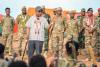 Somalia’s defence minister visits troops on front lines in Middle Shabelle region