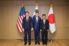 U.S., S. Korea, Japan reaffirm N. Korea denuclearization, target cyber threats