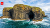 Scotland's Fingal's Cave is a 60-million-year-old volcanic wonder where Atlantic Ocean creates haunting natural music