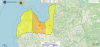 Rain warning across Latvia Wednesday