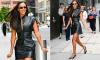 Maya Jama sets pulses racing in a plunging PVC co-ord in New York as she shares her nerves ahead of first American TV appearance